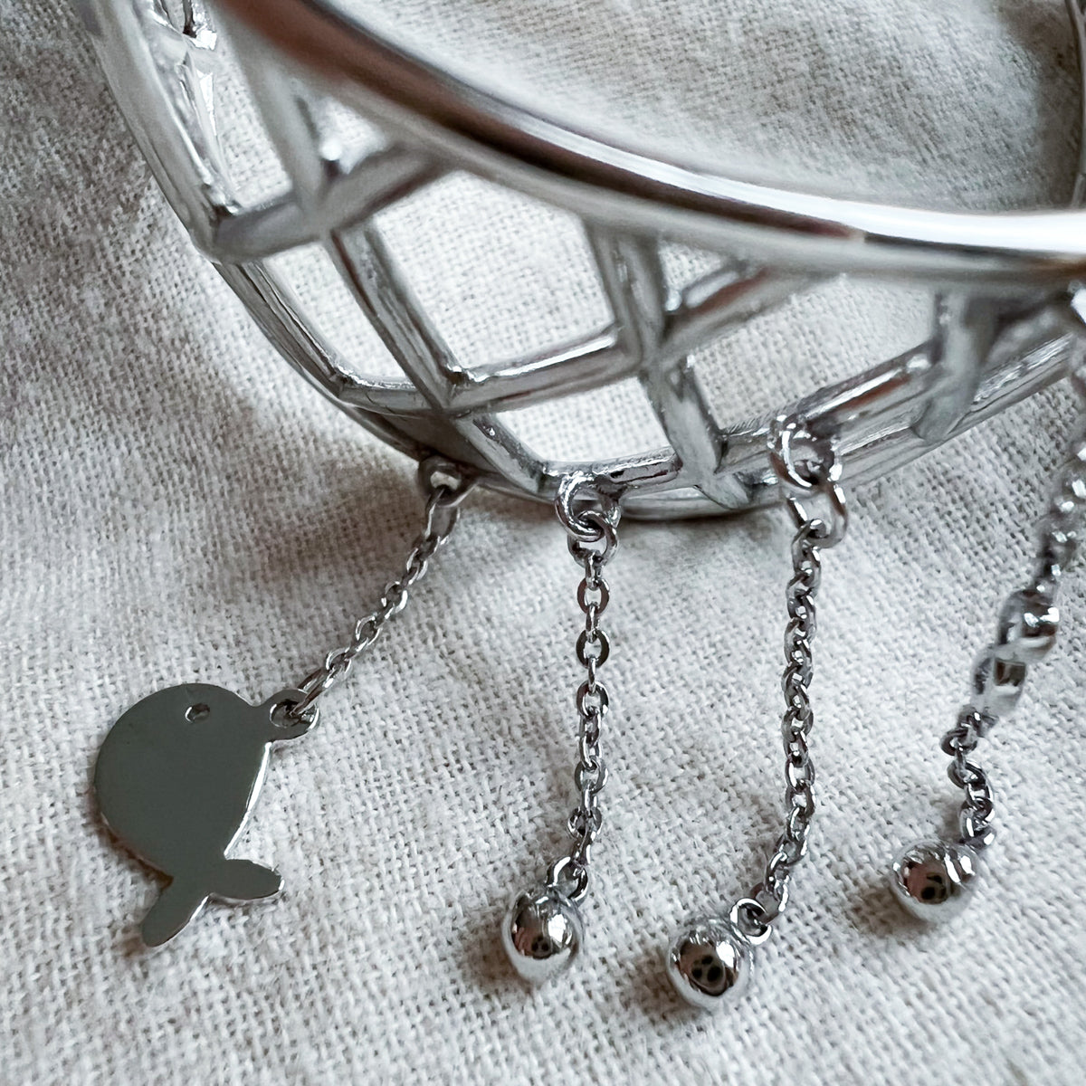 Fishing net bracelet