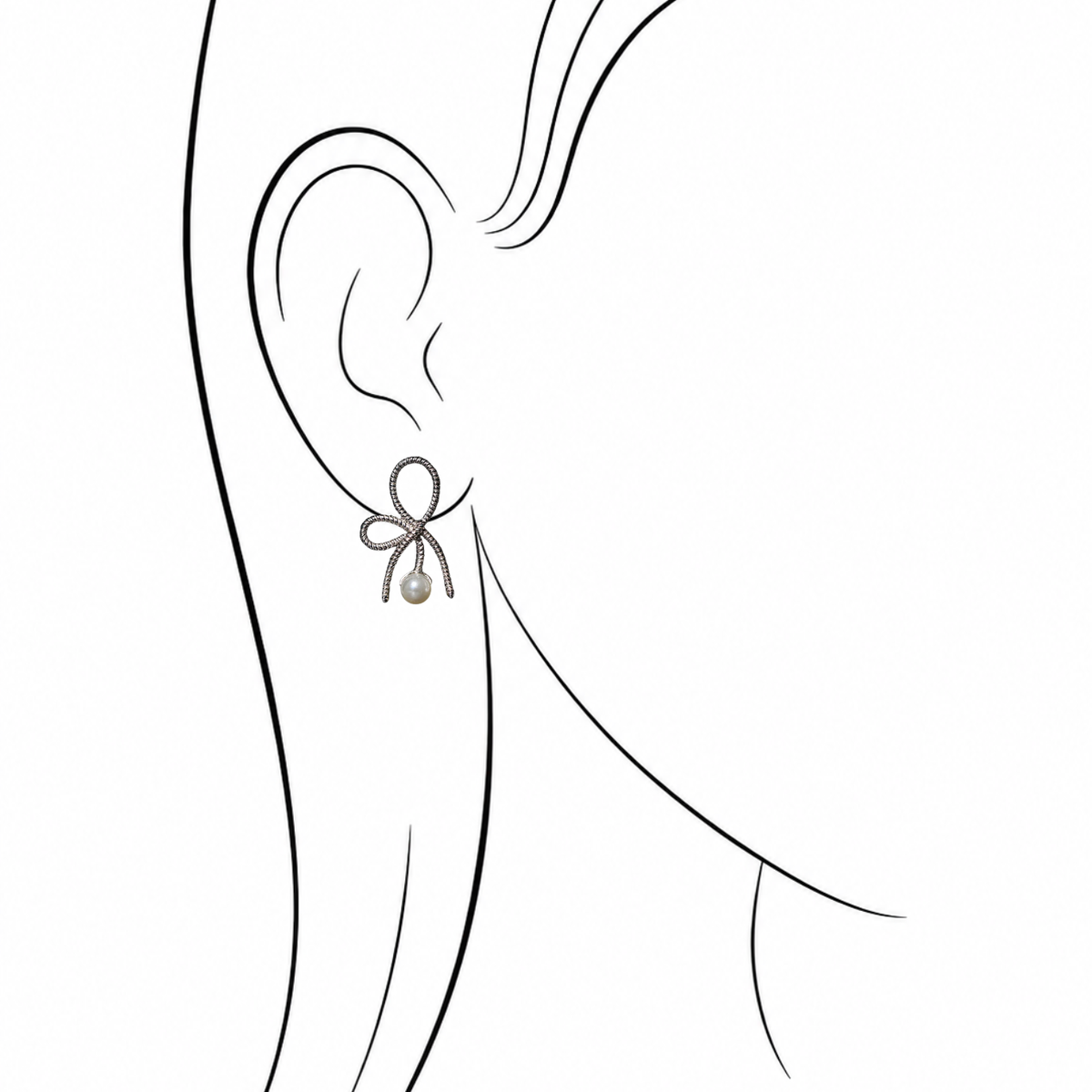 Lucky Ribbon earrings