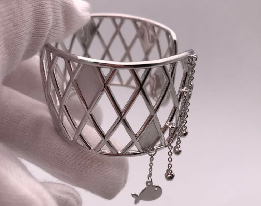 Fishing net bracelet