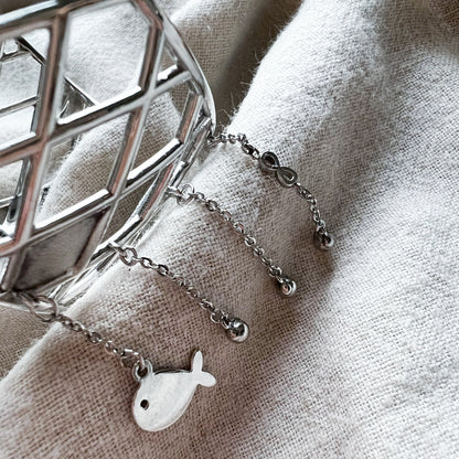 Fishing net bracelet